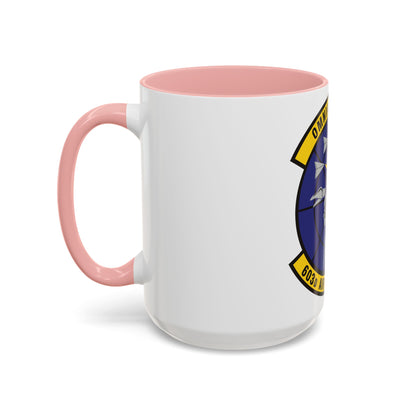 603d Air Control Squadron (U.S. Air Force) Accent Coffee Mug