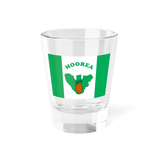 Flag of Moorea-Maiao (France) Shot Glass 1.5oz