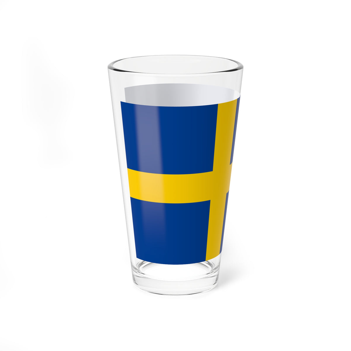 Rikskorset (Sweden) Pint Glass 16oz