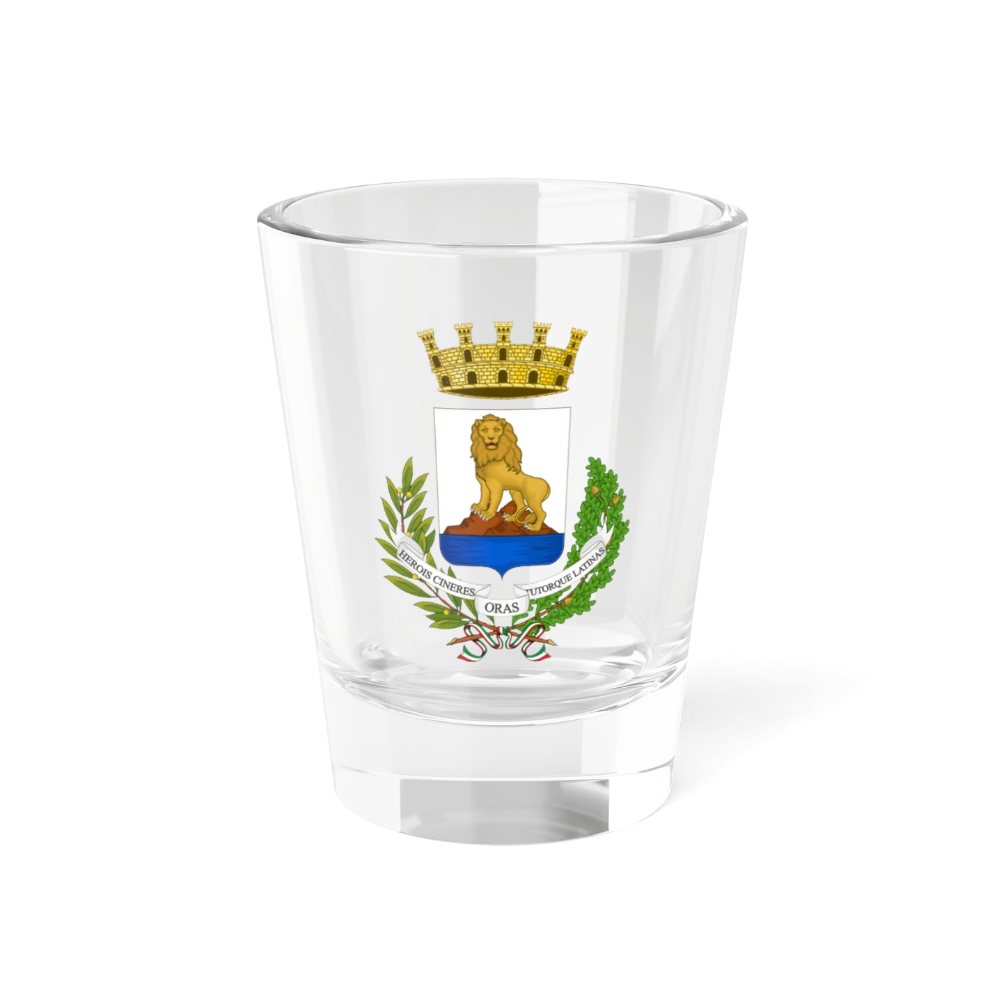 La Maddalena-Stemma (Italy) (Coat of Arms) Shot Glass 1.5oz