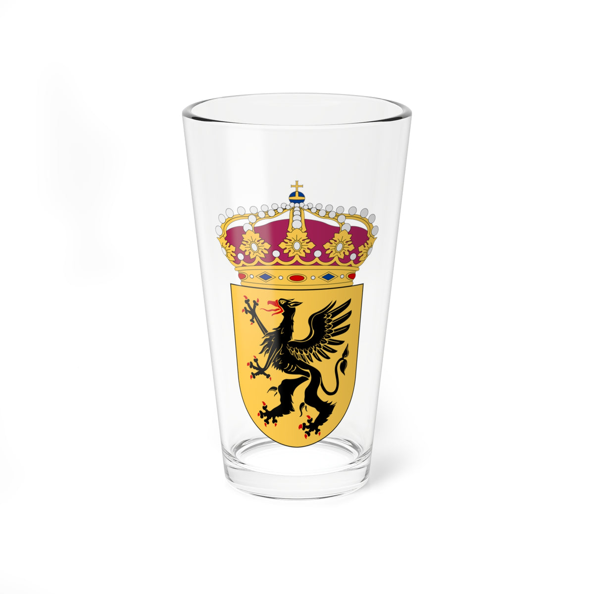 HMS Södermanland vapen (Sweden) (Coat of Arms) Pint Glass 16oz