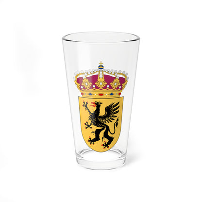 HMS Södermanland vapen (Sweden) (Coat of Arms) Pint Glass 16oz