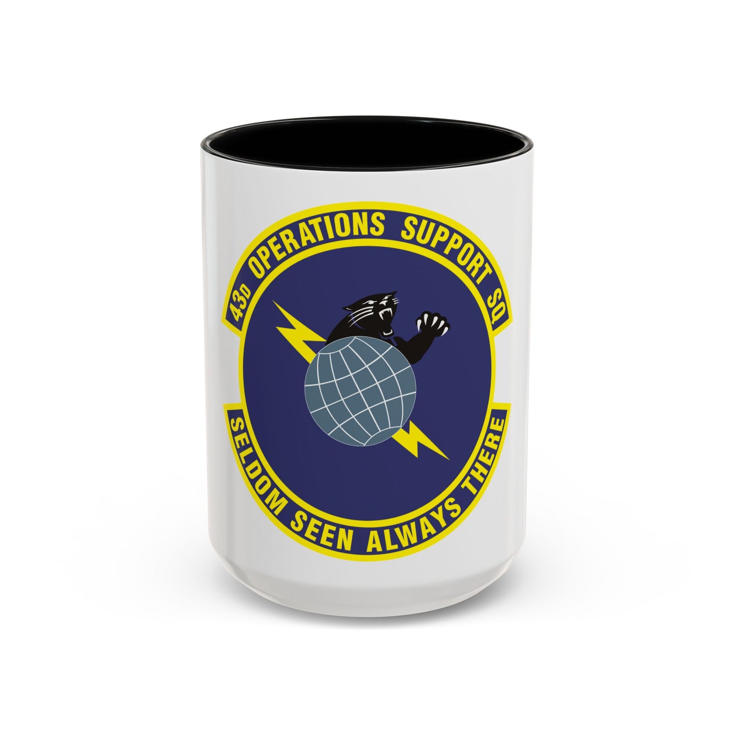 43d Operations Support Squadron (U.S. Air Force) Accent Coffee Mug