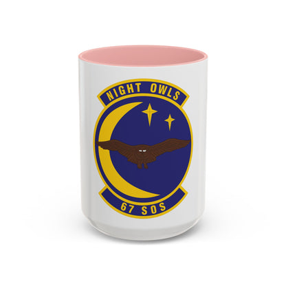67 Special Operations Squadron AFSOC (U.S. Air Force) Accent Coffee Mug