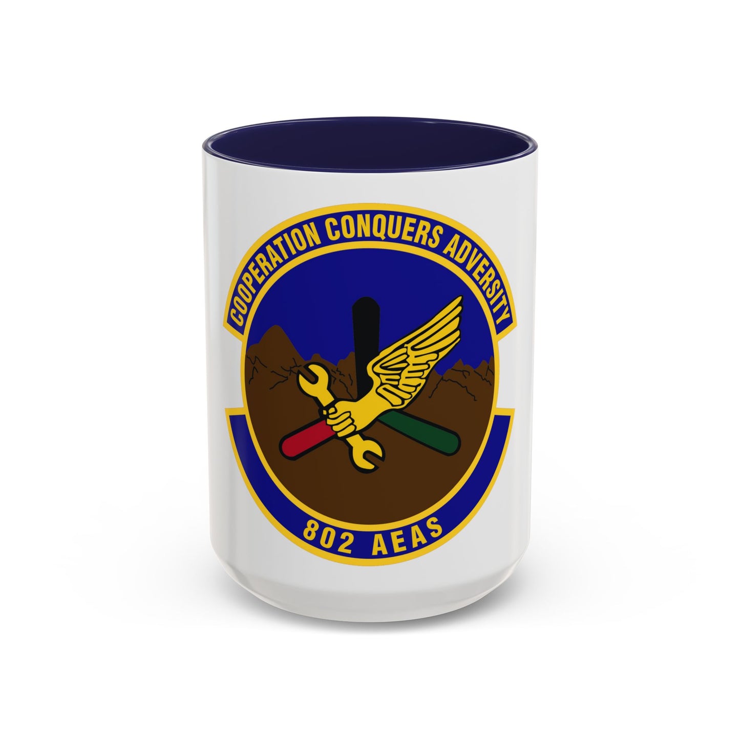 802d Air Expeditionary Advisory Squadron (U.S. Air Force) Accent Coffee Mug
