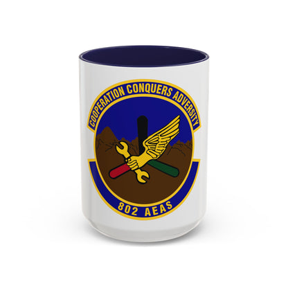 802d Air Expeditionary Advisory Squadron (U.S. Air Force) Accent Coffee Mug