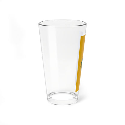 Flag of Sand Hungary (Hungary) Pint Glass 16oz