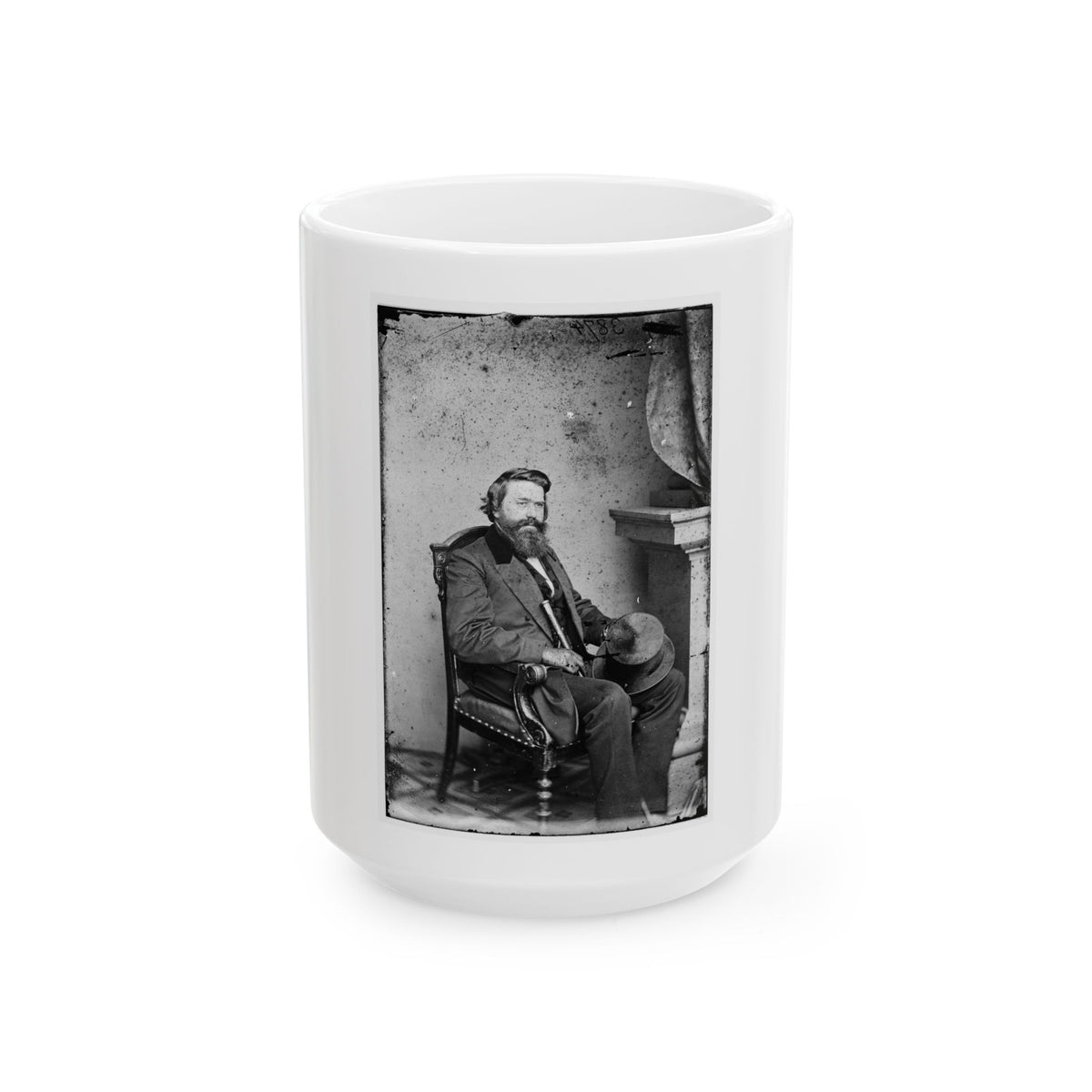L.T. Wigfall, Brig. Gen. Csa 002 (U.S. Civil War) White Coffee Mug