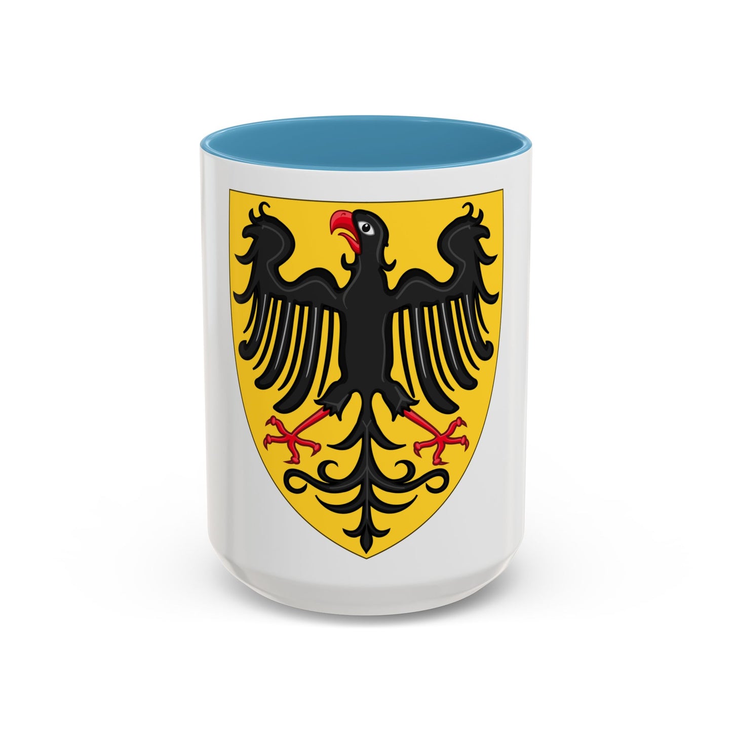 Shield and Coat of Arms of the Holy Roman Emperor (c.1300-c.1400) - Accent Coffee Mug