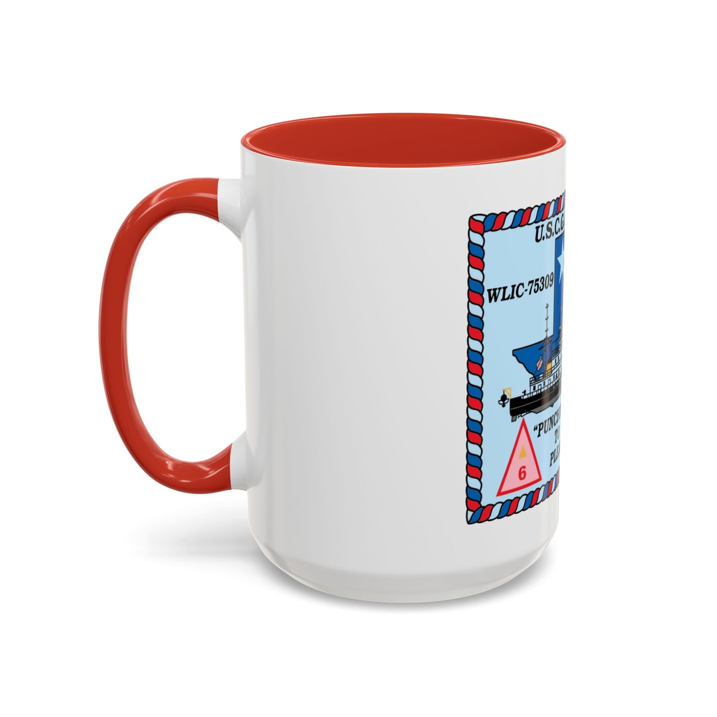 USCGC Hatchet WLIC 75309 (U.S. Coast Guard) Accent Coffee Mug