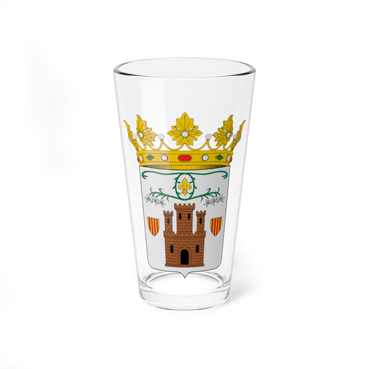 Escudo de Añón de Moncayo (Spain) (Coat of Arms) Pint Glass 16oz