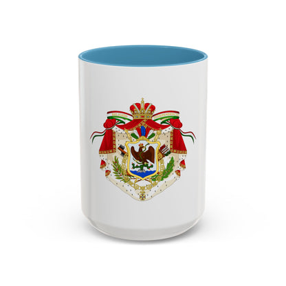 Coat of Arms of the First Mexican Empire - Accent Coffee Mug