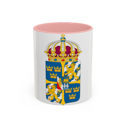 Great coat of arms of Sweden 4 - Accent Coffee Mug