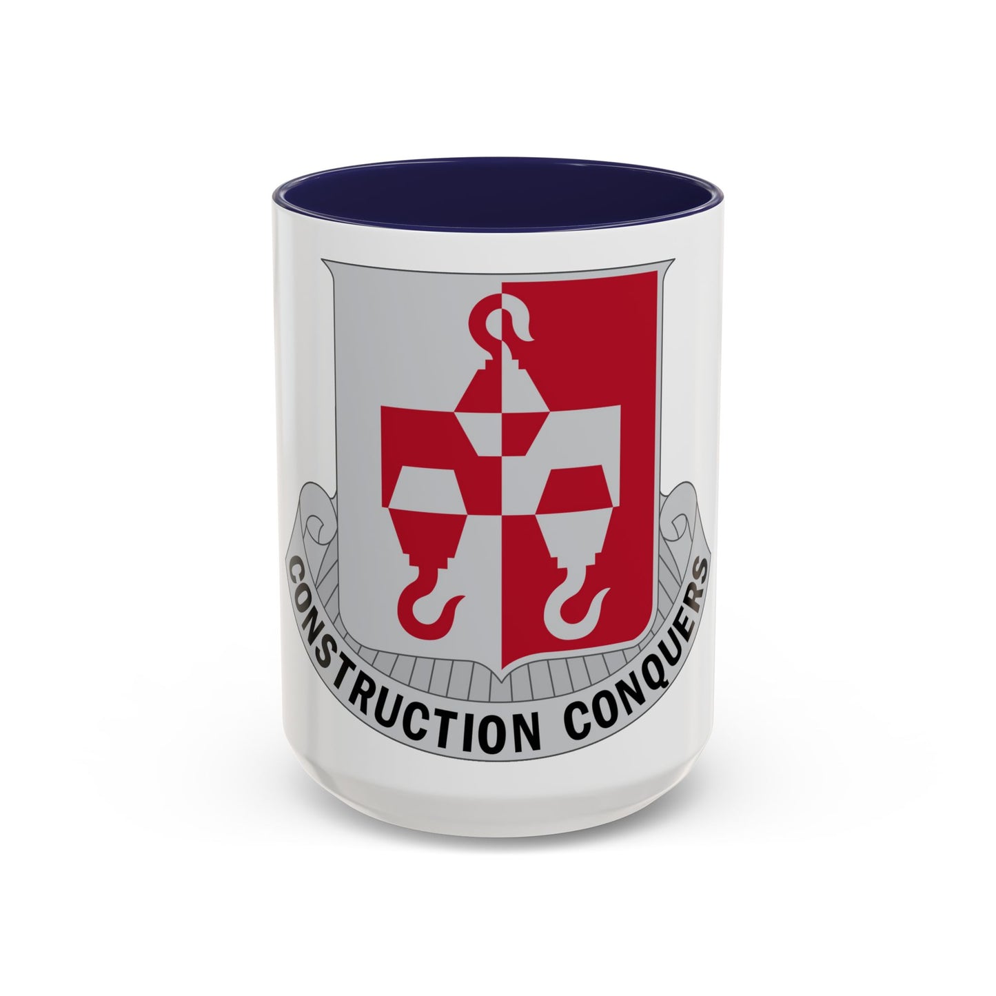 244 Engineer Battalion (U.S. Army) Accent Coffee Mug