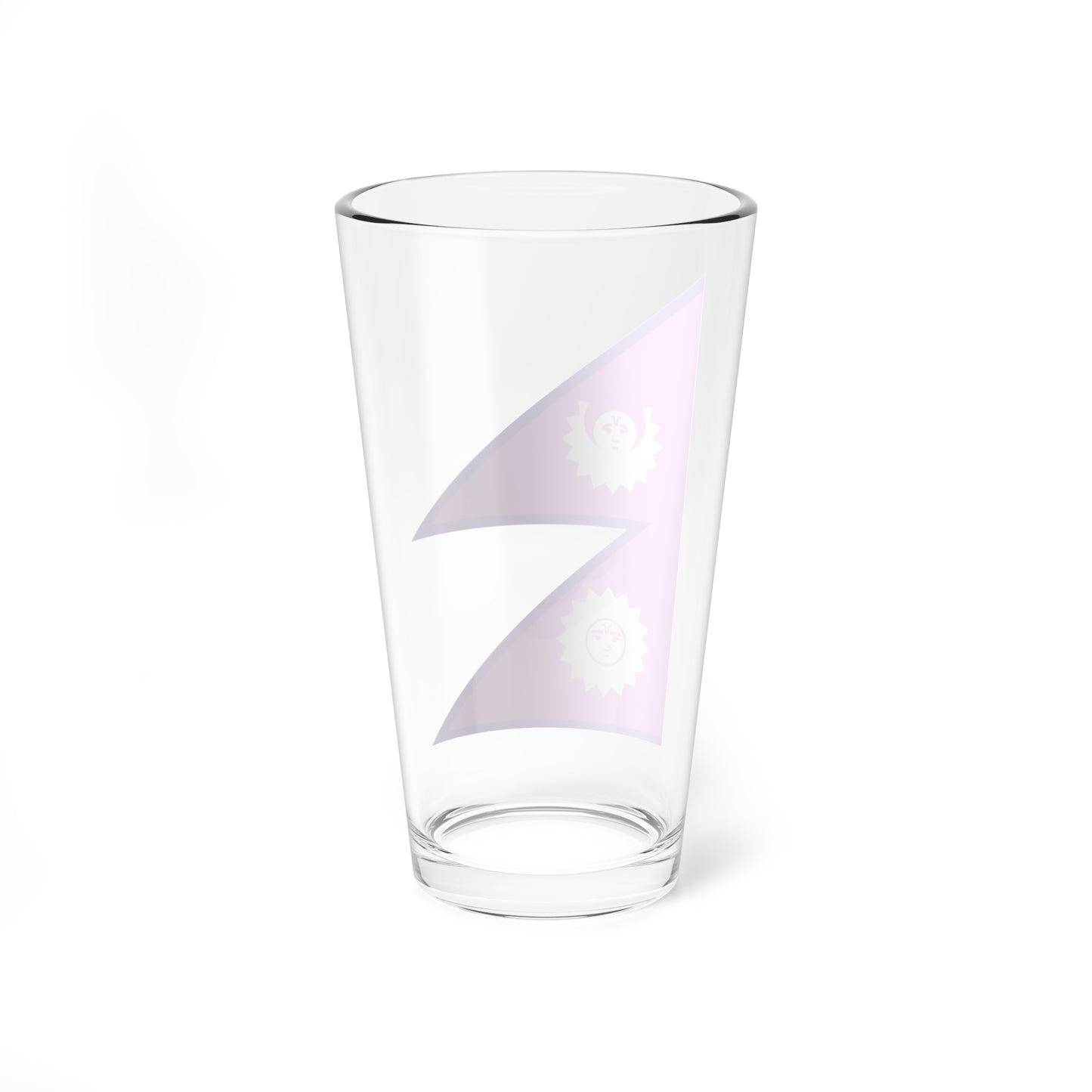 Bisexual Pride Flag of Nepal 1930-1962 (Nepal) Pint Glass 16oz