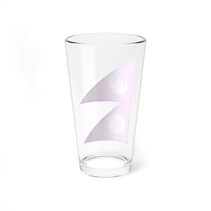 Bisexual Pride Flag of Nepal 1930-1962 (Nepal) Pint Glass 16oz