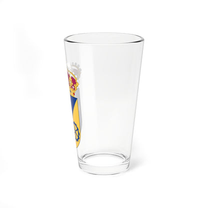 HMS Gålö vapen (Sweden) (Coat of Arms) Pint Glass 16oz
