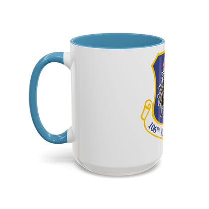 106th Rescue Wing logo 2 (U.S. Air Force) Accent Coffee Mug