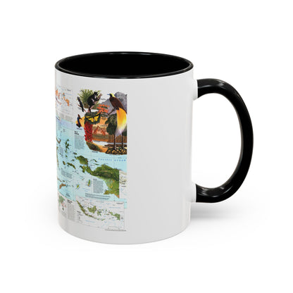 Indonesia 2 (1996) (Map) Accent Coffee Mug