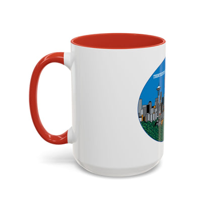 13th CG District Pacific Northwest (U.S. Coast Guard) Accent Coffee Mug