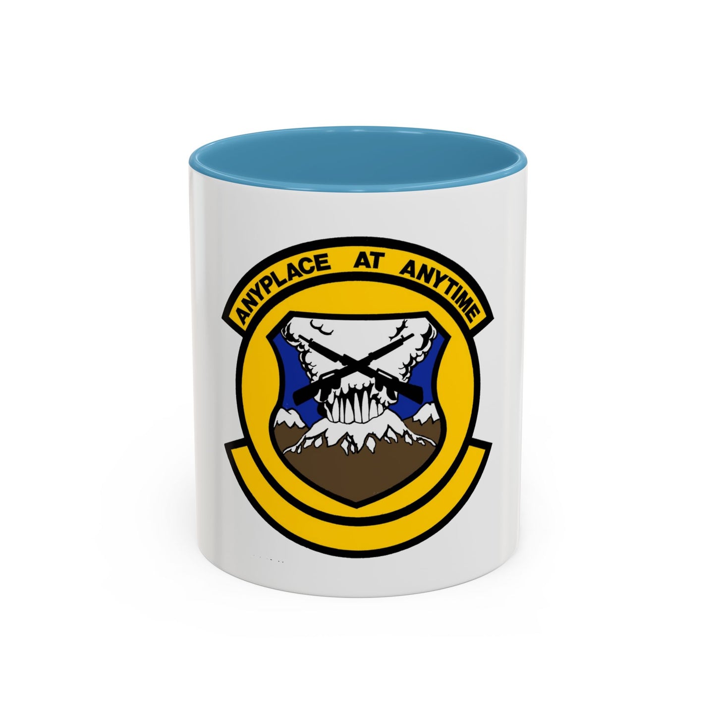 446 Security Forces Squadron AFRC (U.S. Air Force) Accent Coffee Mug