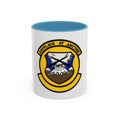 446 Security Forces Squadron AFRC (U.S. Air Force) Accent Coffee Mug