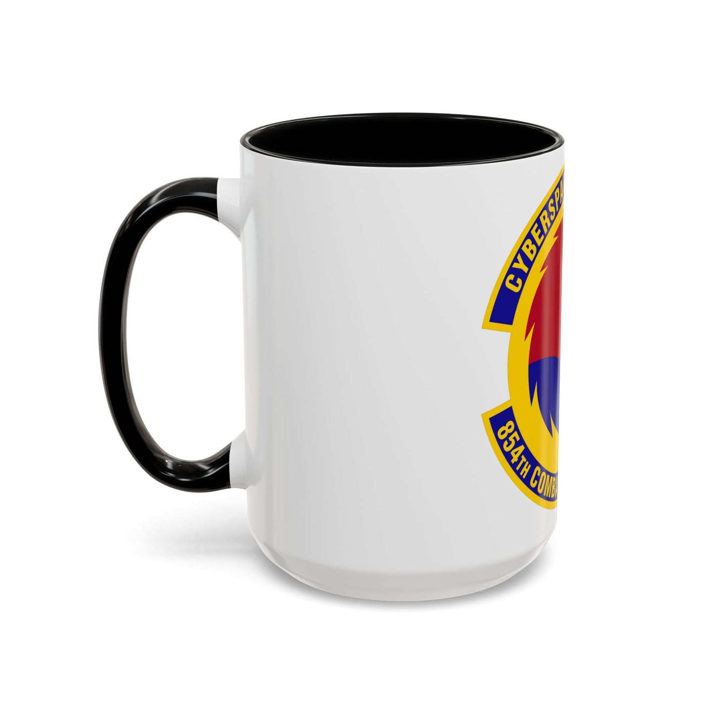 854 Combat Operations Squadron AFRC (U.S. Air Force) Accent Coffee Mug