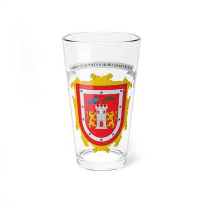 Escudo Huejotzingo (Mexico) (Coat of Arms) Pint Glass 16oz