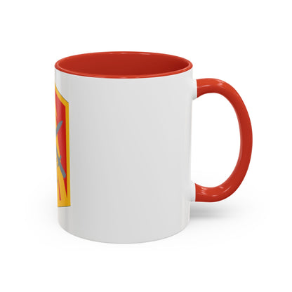 214th Fires Brigade (U.S. Army) Accent Coffee Mug