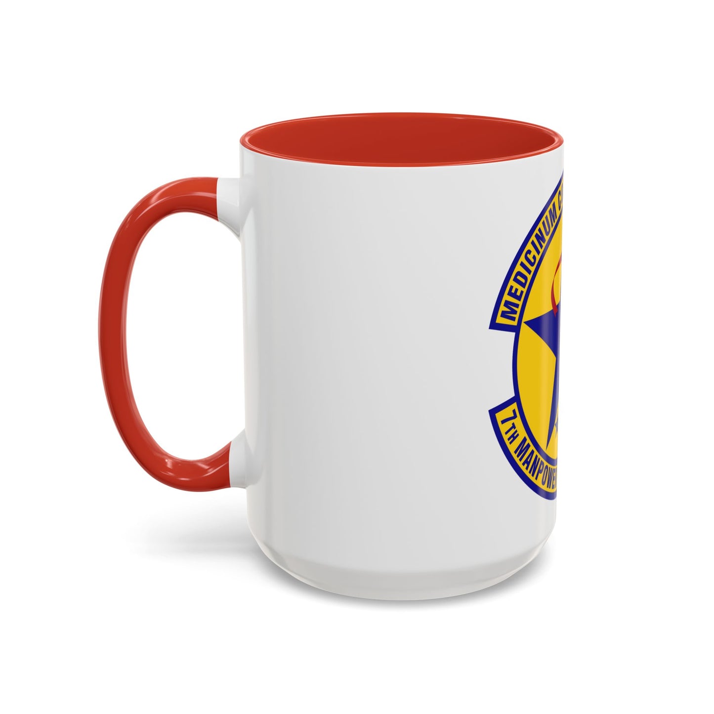 7 Manpower Requirements Flight AFMA (U.S. Air Force) Accent Coffee Mug