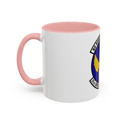 31 Intelligence Squadron ACC (U.S. Air Force) Accent Coffee Mug