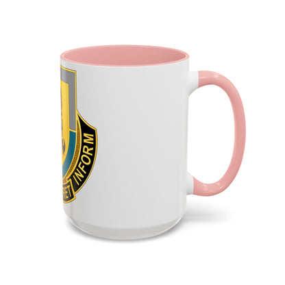 134 Military Intelligence Battalion (U.S. Army) Accent Coffee Mug