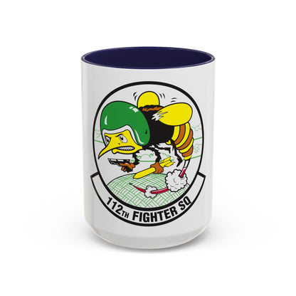 112th Fighter Squadron (U.S. Air Force) Accent Coffee Mug