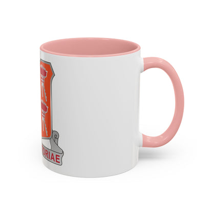 447 Signal Battalion (U.S. Army) Accent Coffee Mug
