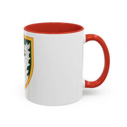 108 Armored Cavalry Regiment (U.S. Army) Accent Coffee Mug