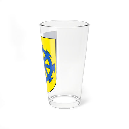 Rüdlingen-blazon (Switzerland) (Coat of Arms) Pint Glass 16oz