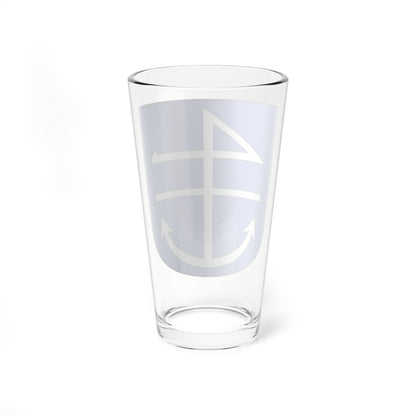 Uttwil-blazon (Switzerland) (Coat of Arms) Pint Glass 16oz