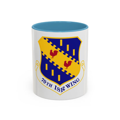 70th Intelligence Surveillance and Reconnaissance Wing (U.S. Air Force) Accent Coffee Mug