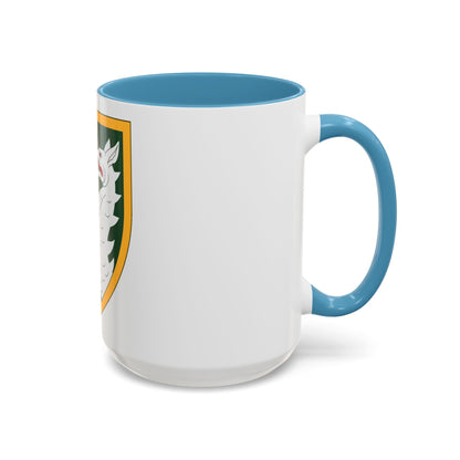 108 Armored Cavalry Regiment (U.S. Army) Accent Coffee Mug
