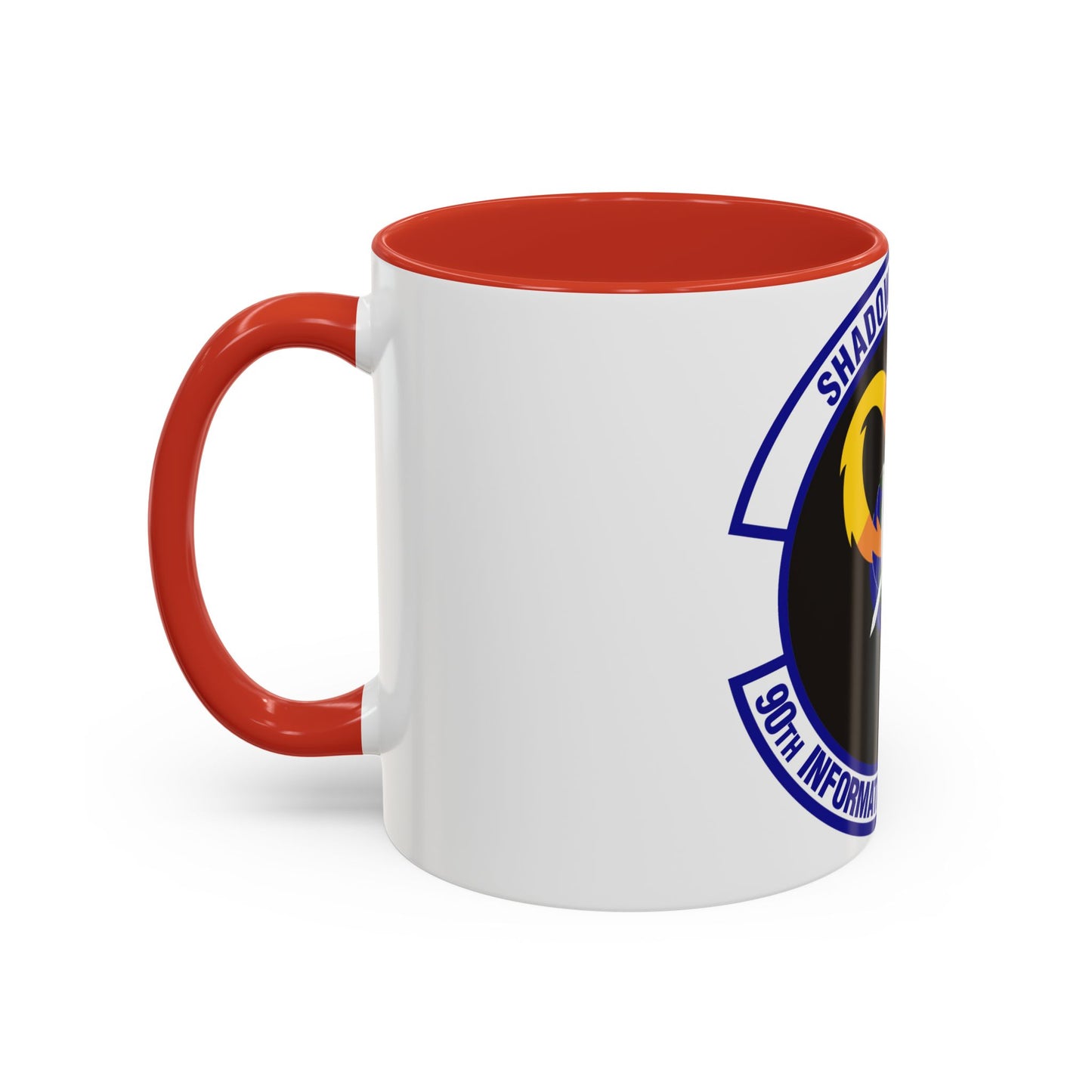 90th Information Operations Squadron (U.S. Air Force) Accent Coffee Mug