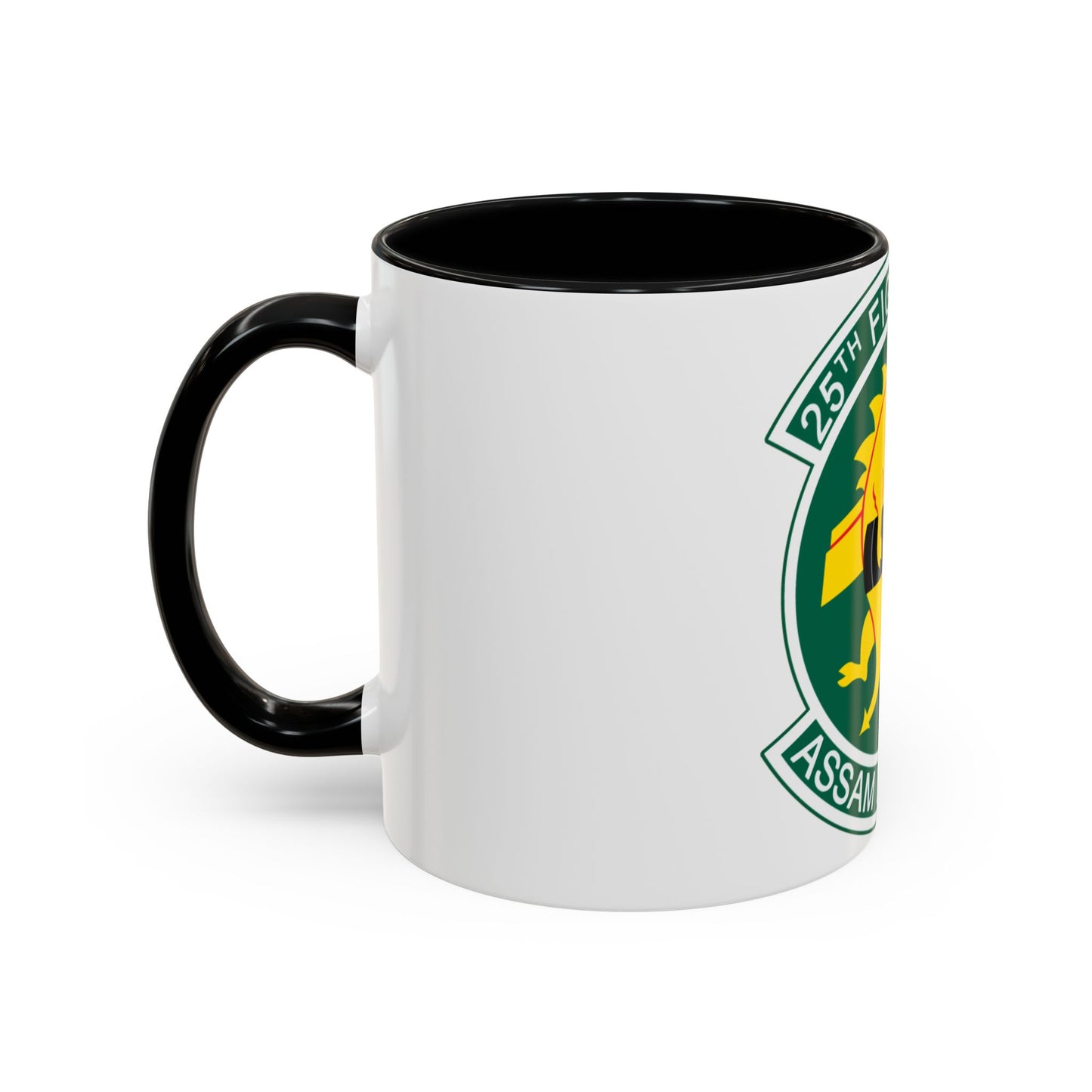 25th Fighters Sq (U.S. Air Force) Accent Coffee Mug