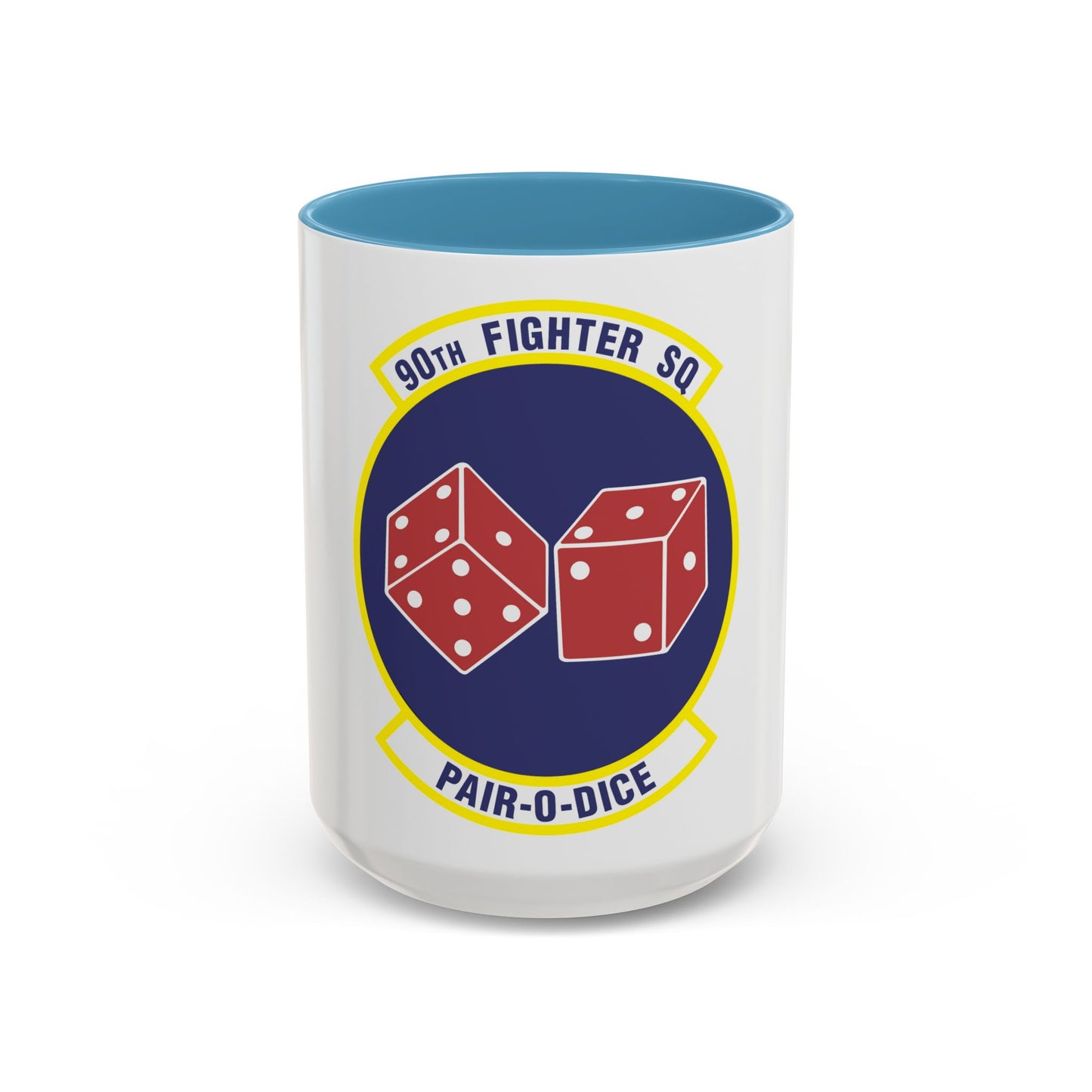 90th Fighter Squadron (U.S. Air Force) Accent Coffee Mug