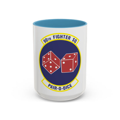 90th Fighter Squadron (U.S. Air Force) Accent Coffee Mug