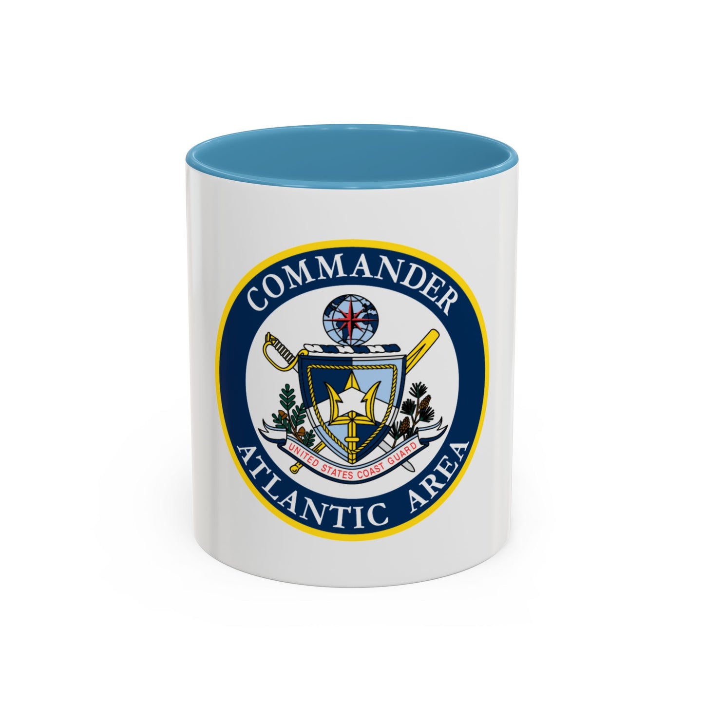 COMMANDER ATLANTIC AREA (U.S. Coast Guard) Accent Coffee Mug