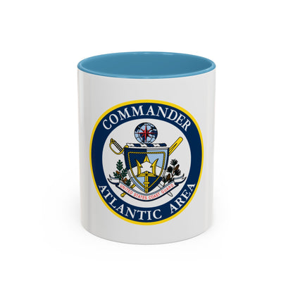 COMMANDER ATLANTIC AREA (U.S. Coast Guard) Accent Coffee Mug