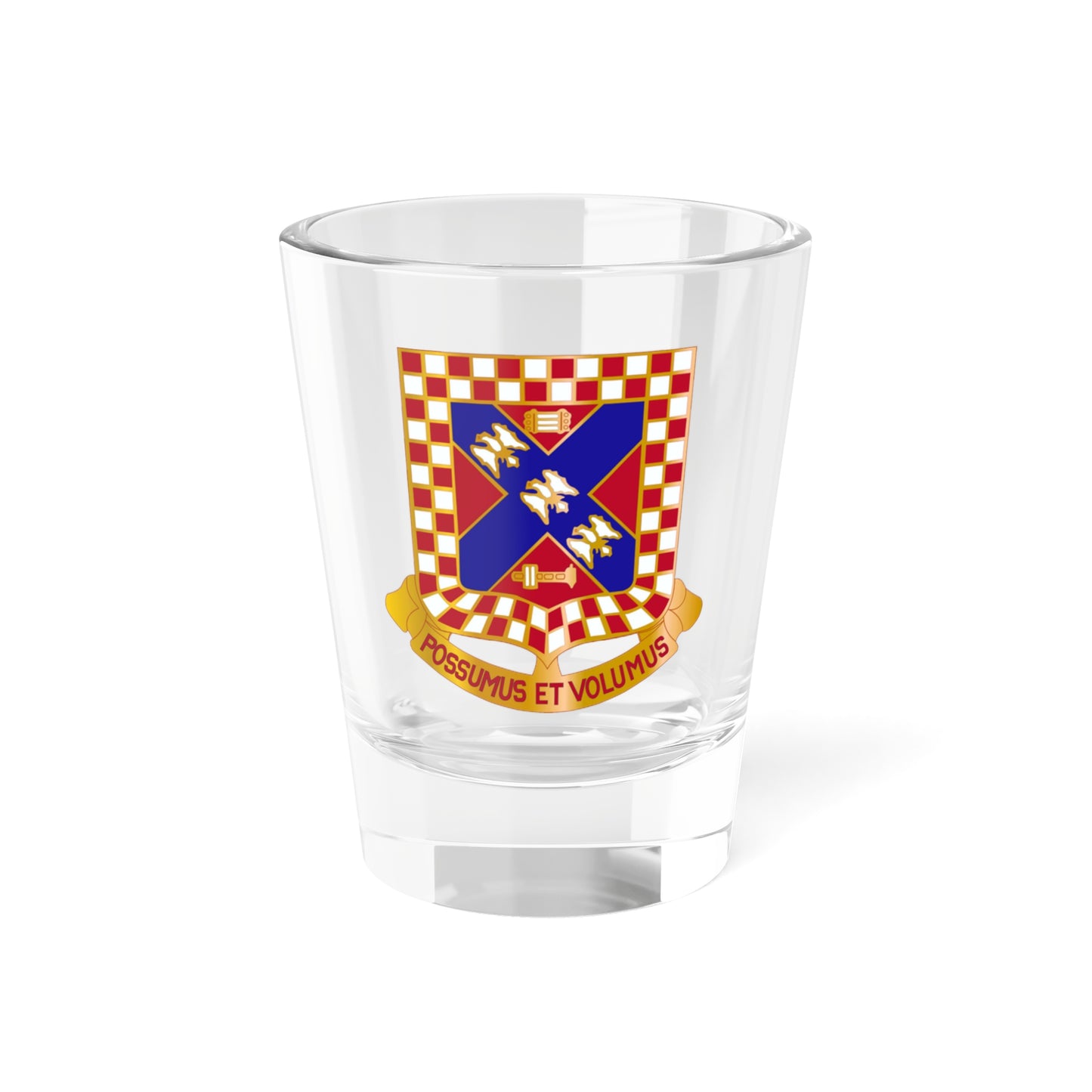 140th Field Artillery Battalion (U.S. Army) Shot Glass 1.5oz