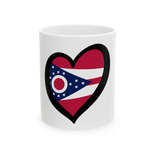 EuroOhio (United States) White Coffee Mug