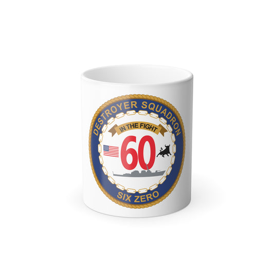 Destroyer Sq 60 (U.S. Navy) Color Changing Mug 11oz