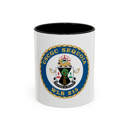USCGC Sequoia WLB 215 (U.S. Coast Guard) Accent Coffee Mug