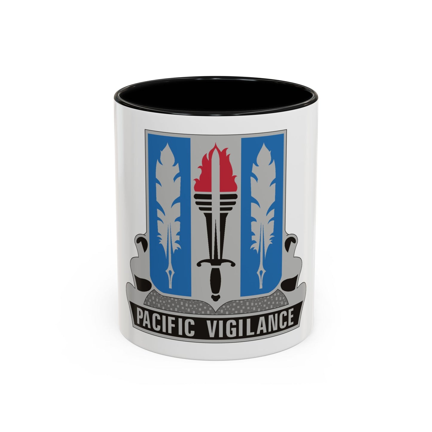 205 Military Intelligence Battalion (U.S. Army) Accent Coffee Mug